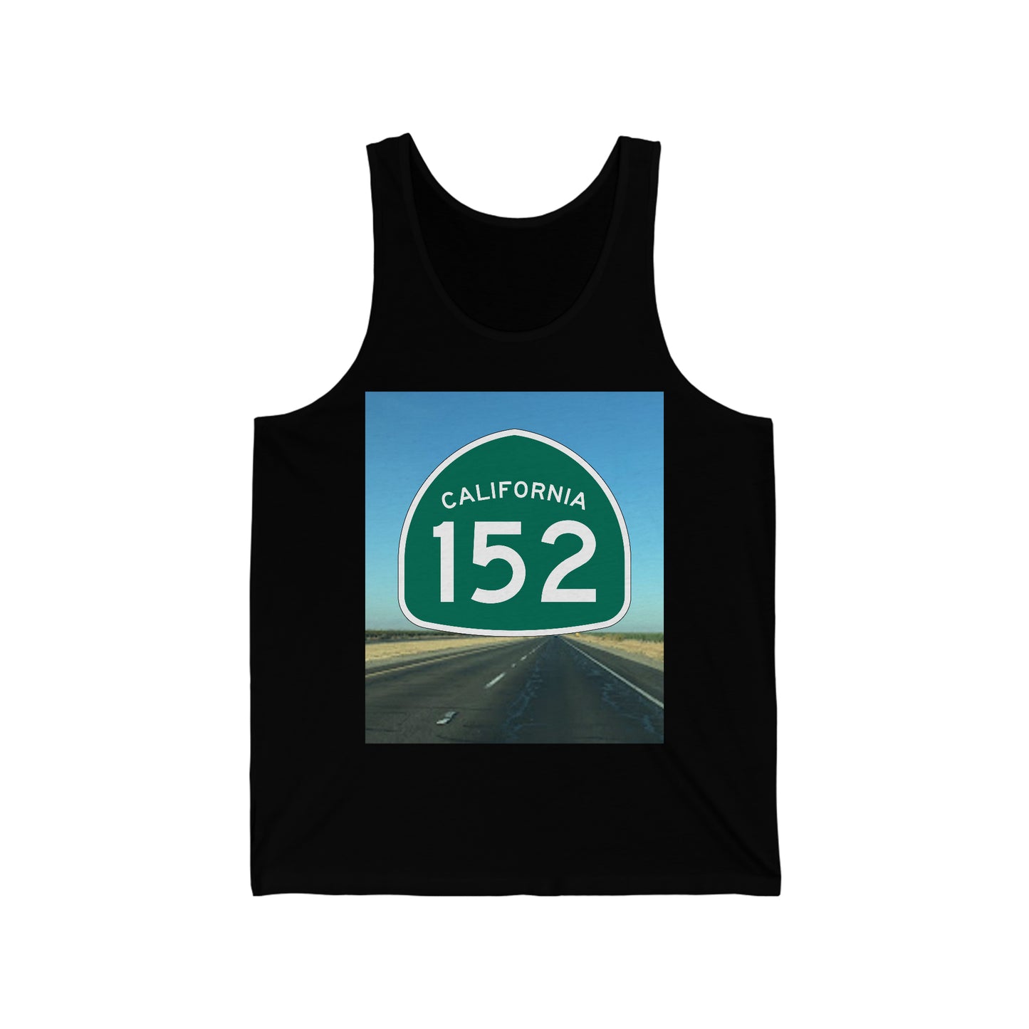 Camiseta sin mangas unisex Hwy 152