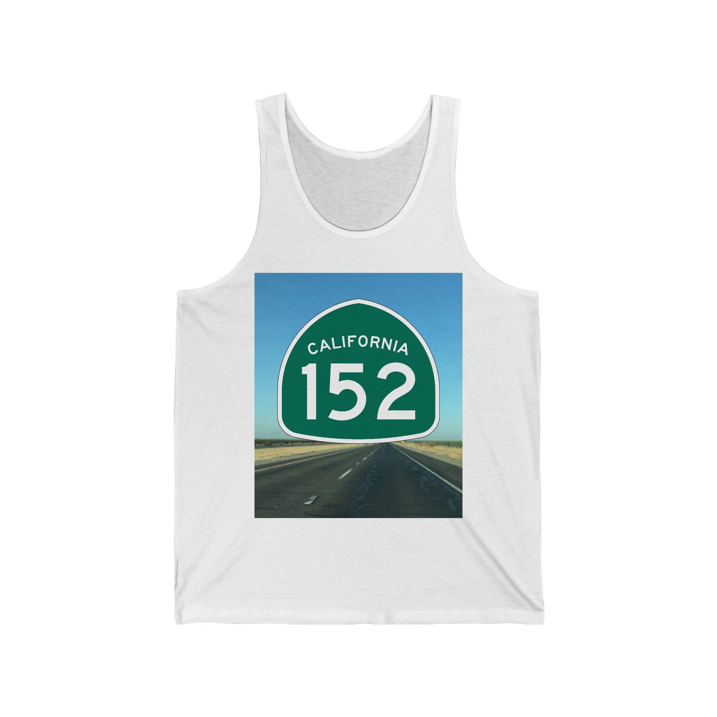 Camiseta sin mangas unisex Hwy 152