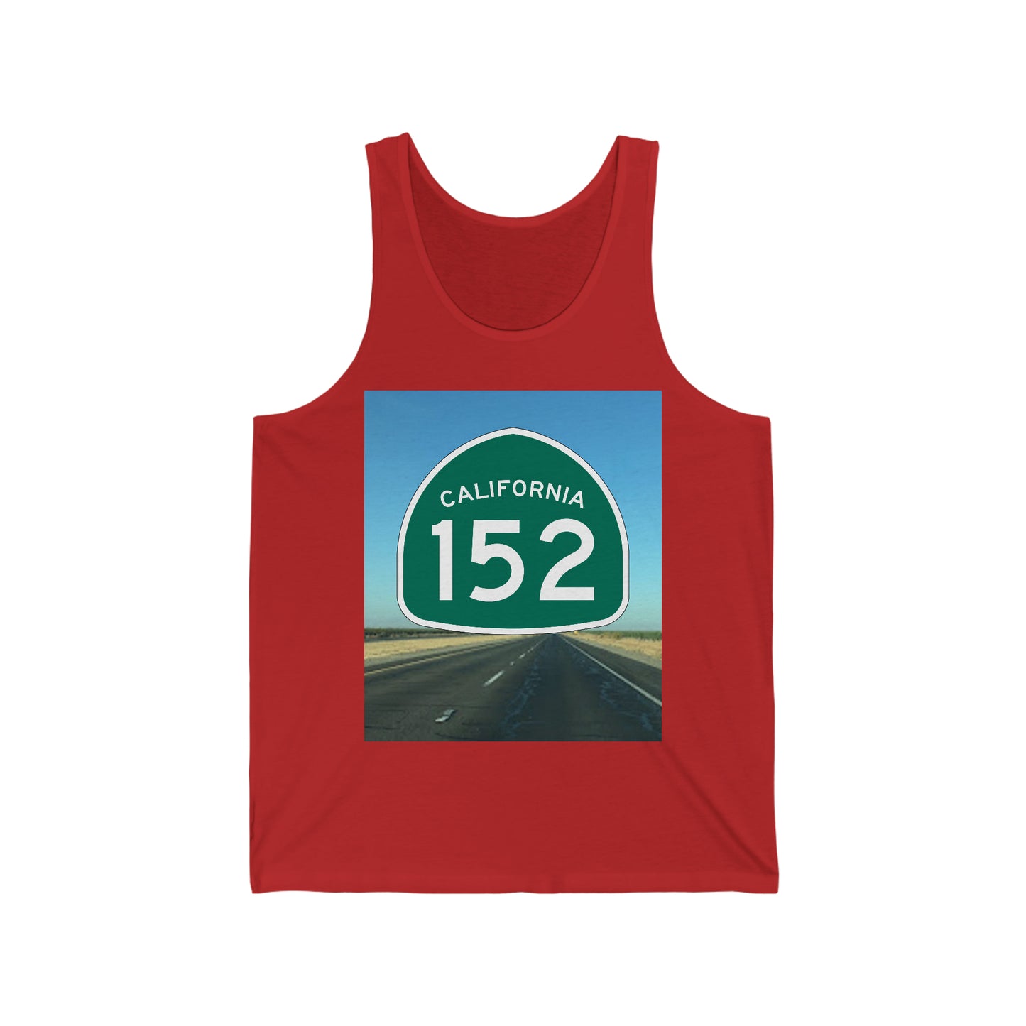 Camiseta sin mangas unisex Hwy 152