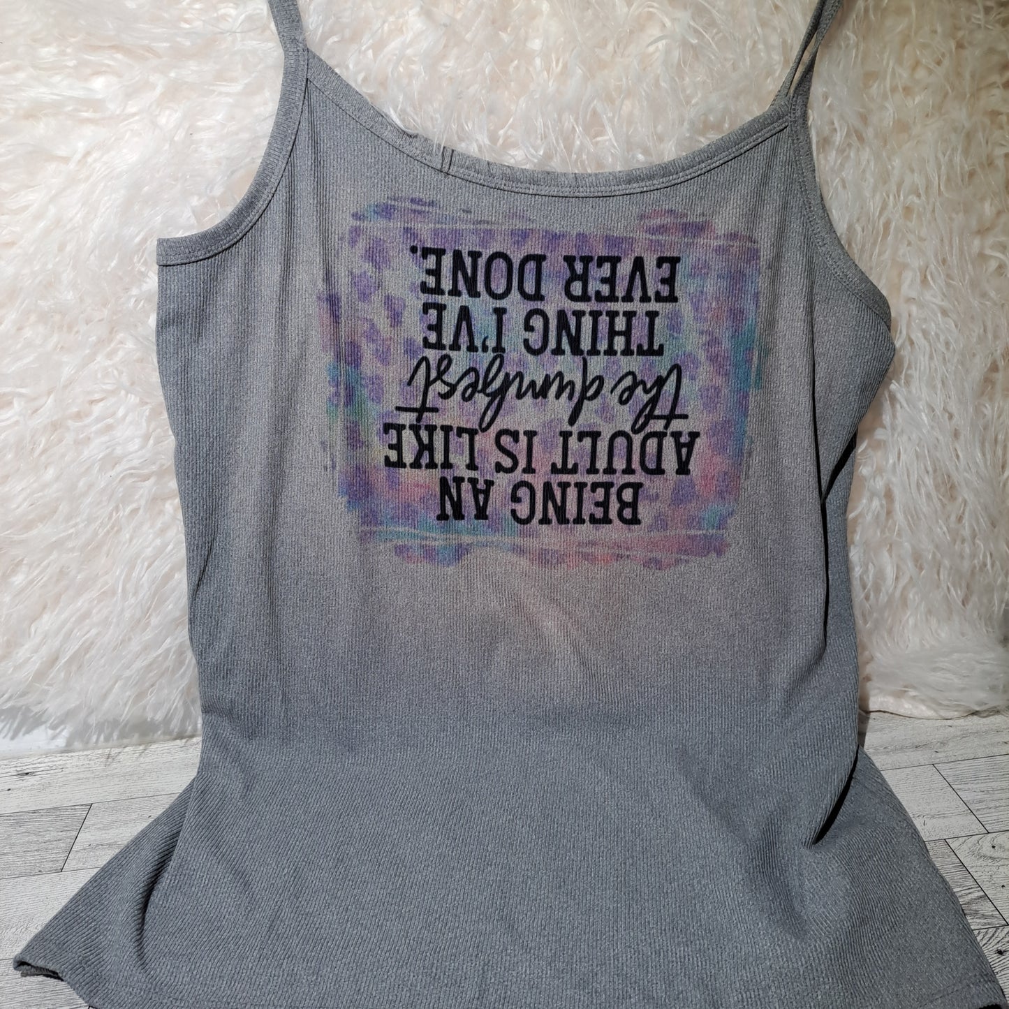 Ser adulto es la cosa más tonta que he hecho en mi vida