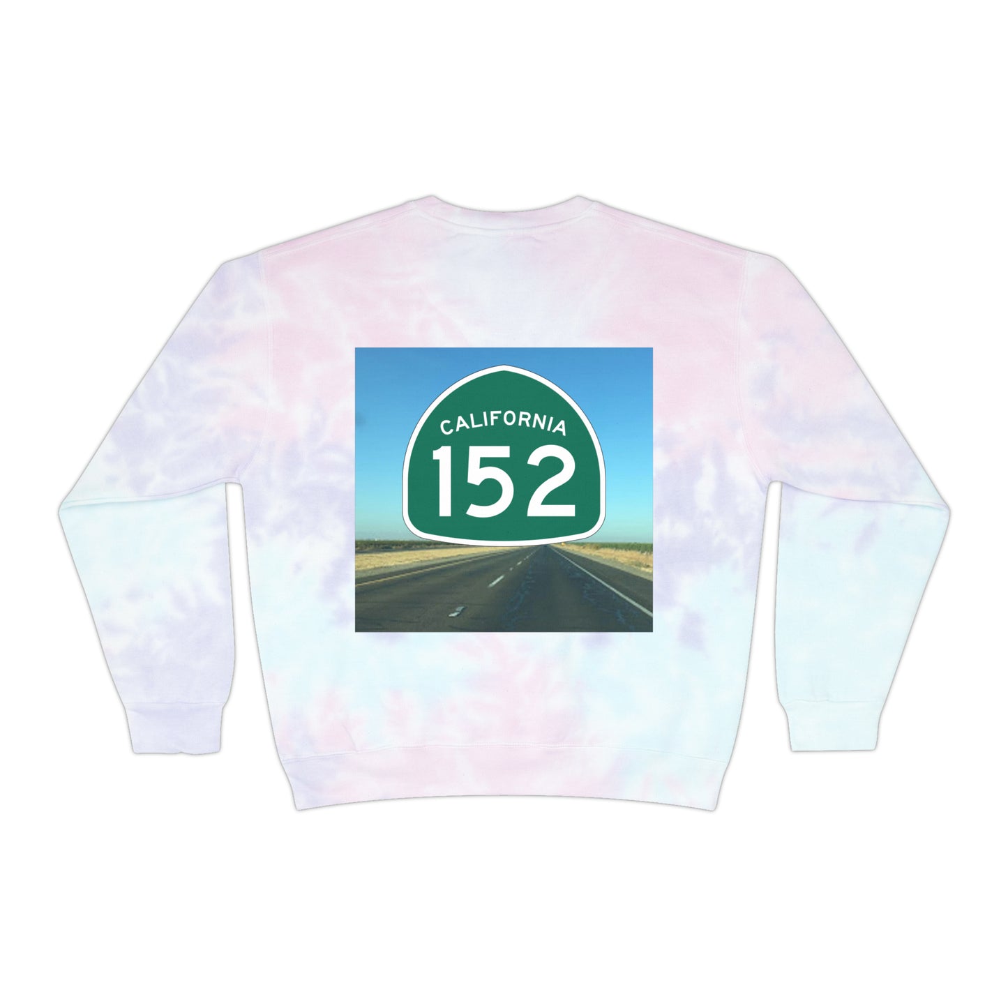 Hwy 152 Tie-Dye Sweatshirt