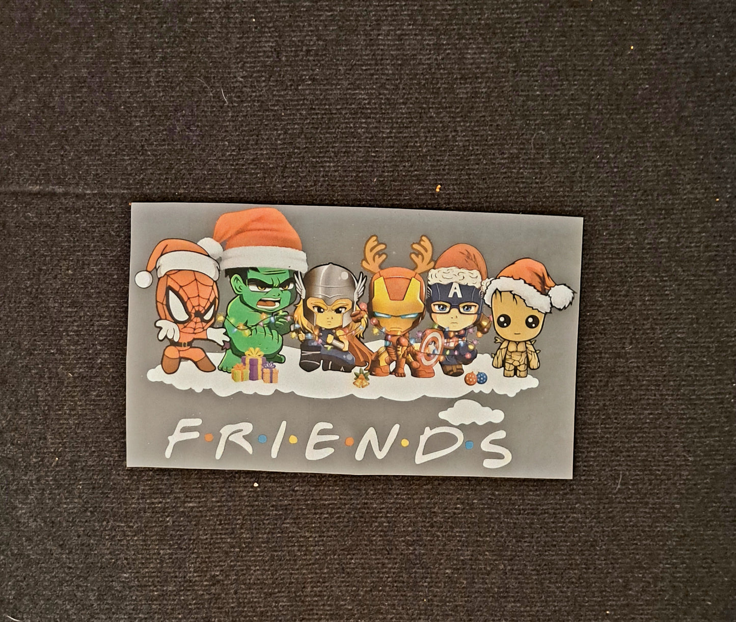 Christmas Super Heros 7"