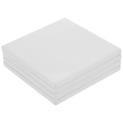 Custom Ceramic Coasters (4pc set) w/ Metal Coaster Holder