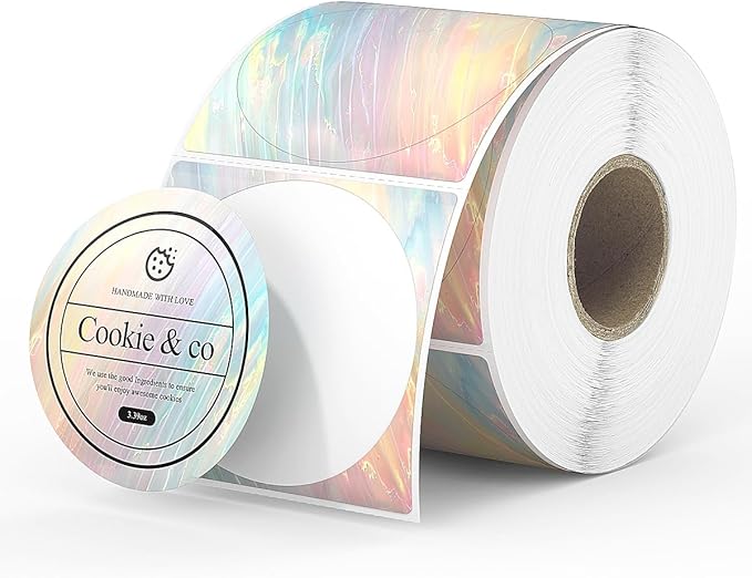 Custom 2x2 Round Thermal Labels