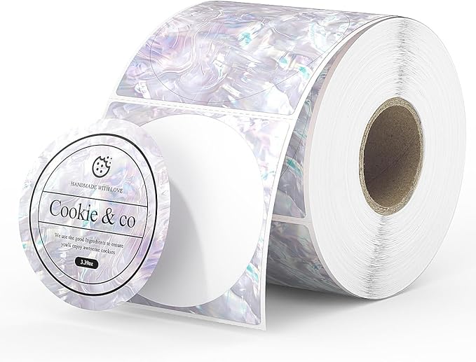 Custom 2x2 Round Thermal Labels