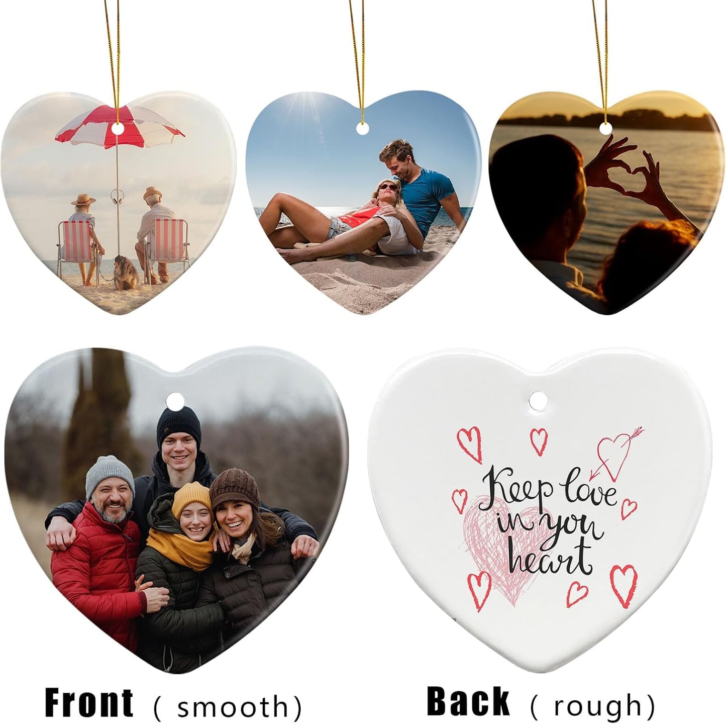 Make it Personal Ceramic Ornaments