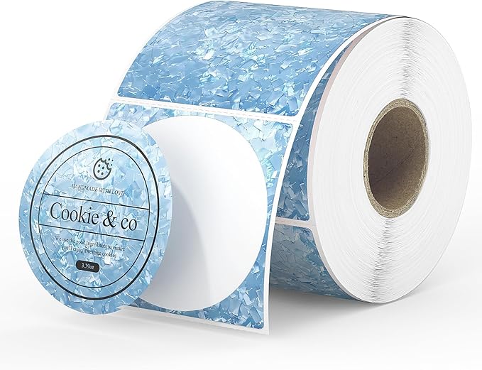 Custom 2x2 Round Thermal Labels