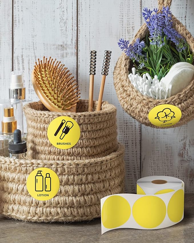 Custom 2x2 Round Thermal Labels