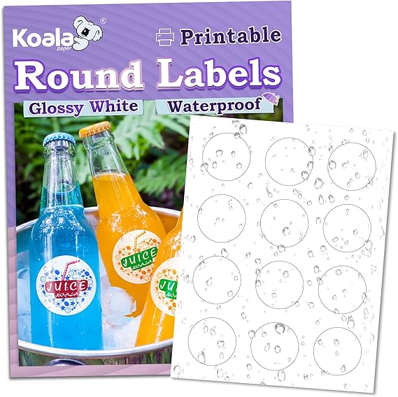 Custom 2" Round Label Sheet