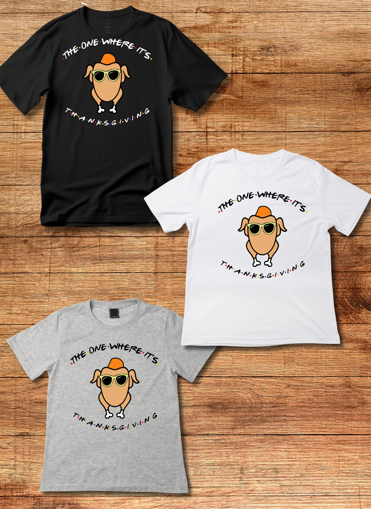 The One Where Its Thanksgiving Digital Design