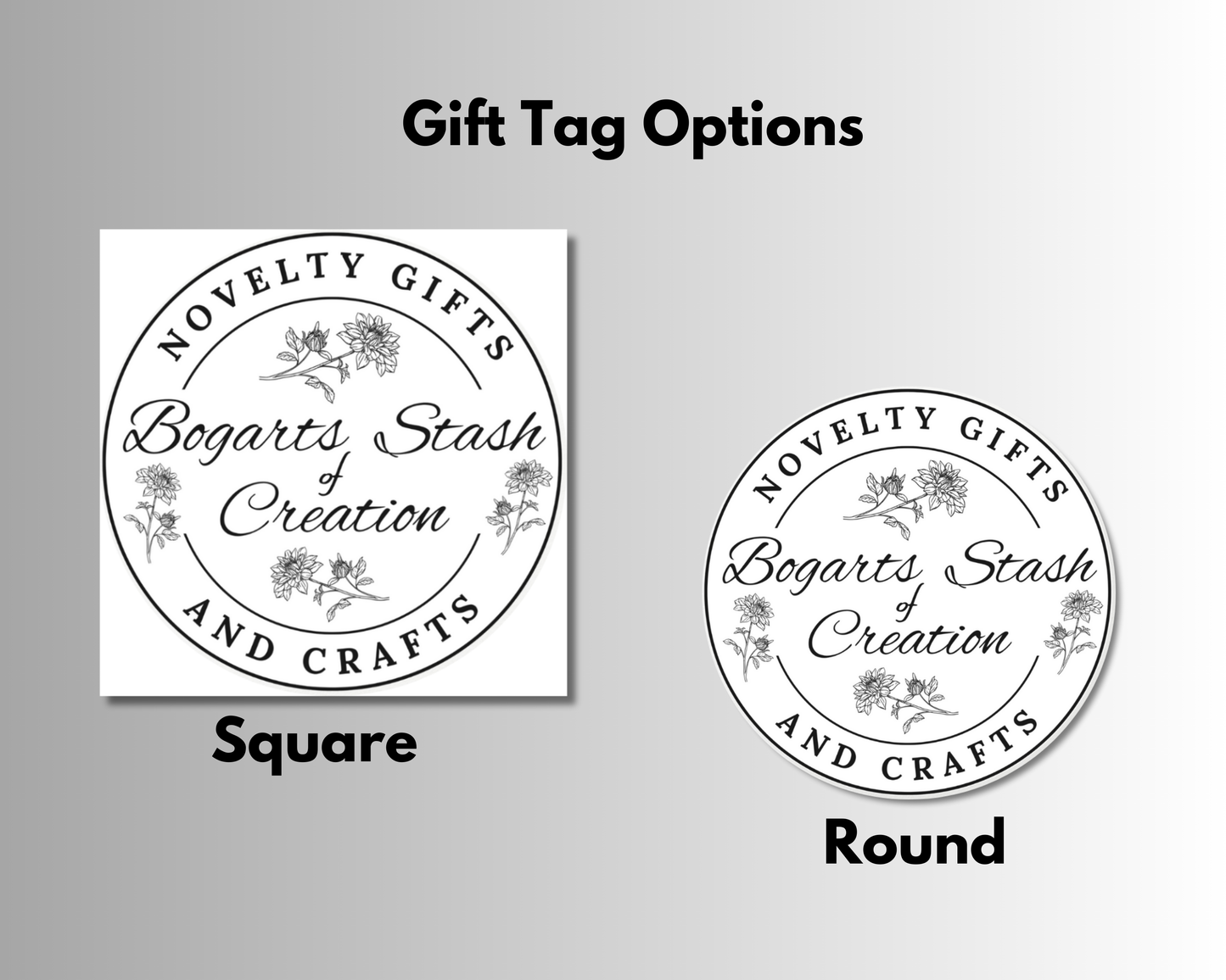 Custom Party Thank You Tag  & Gift Bag