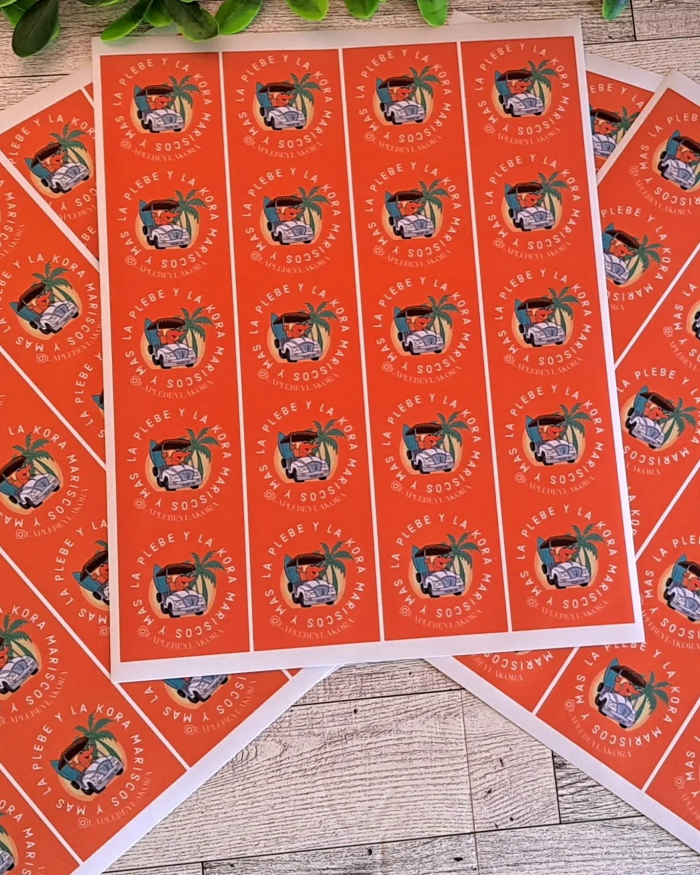 Custom 2" Round Label Sheet