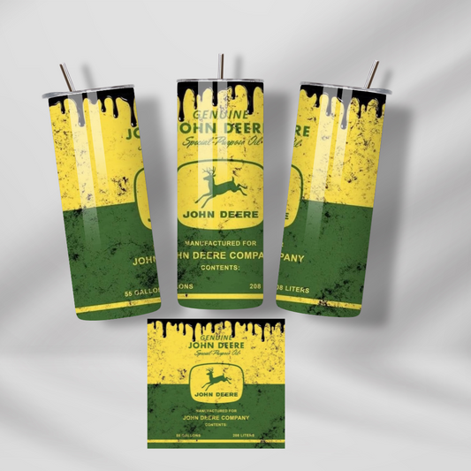 John Deer 20oz Tumbler
