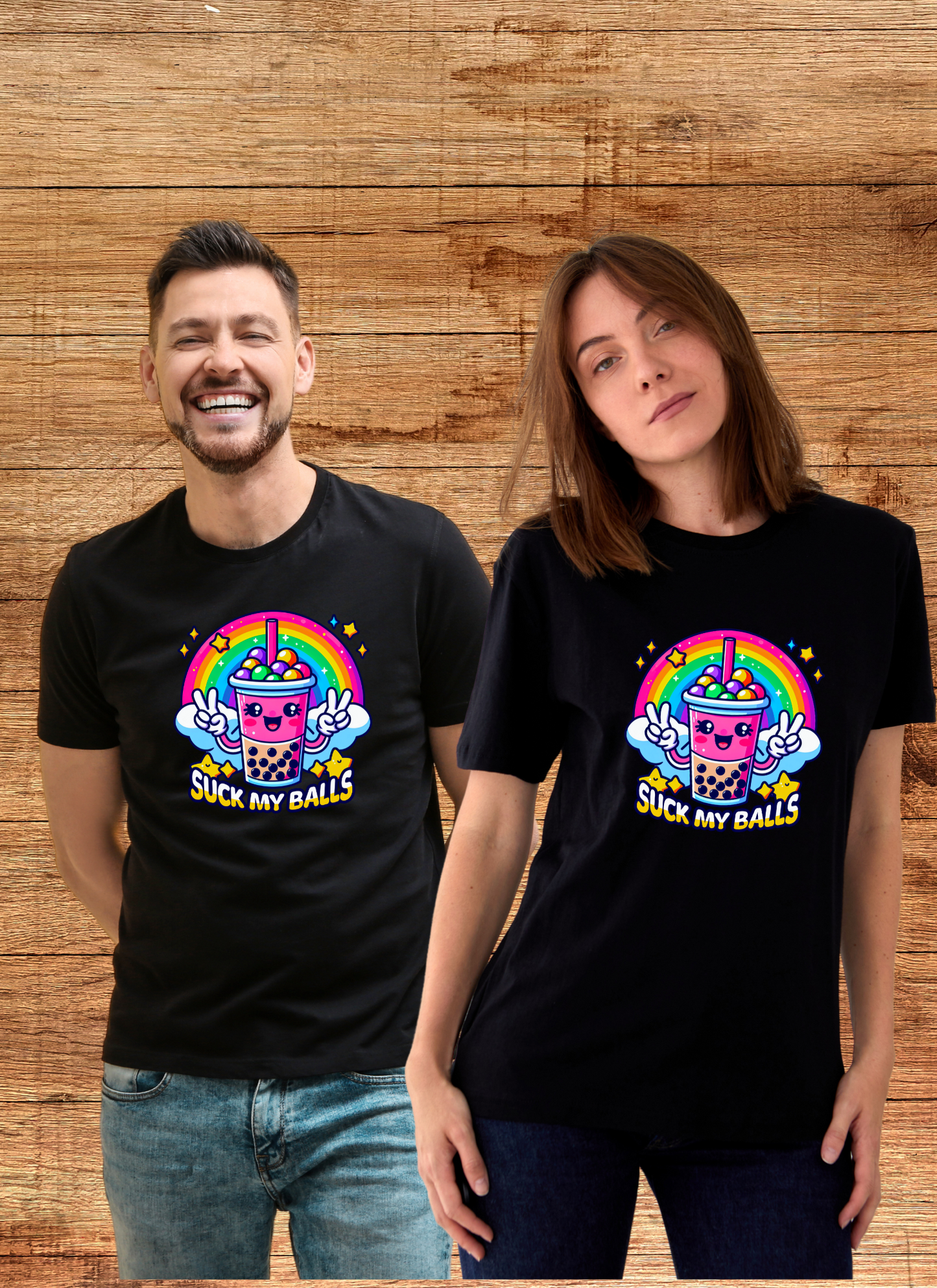 Camiseta Chupa Mis Bolas Boba Cup