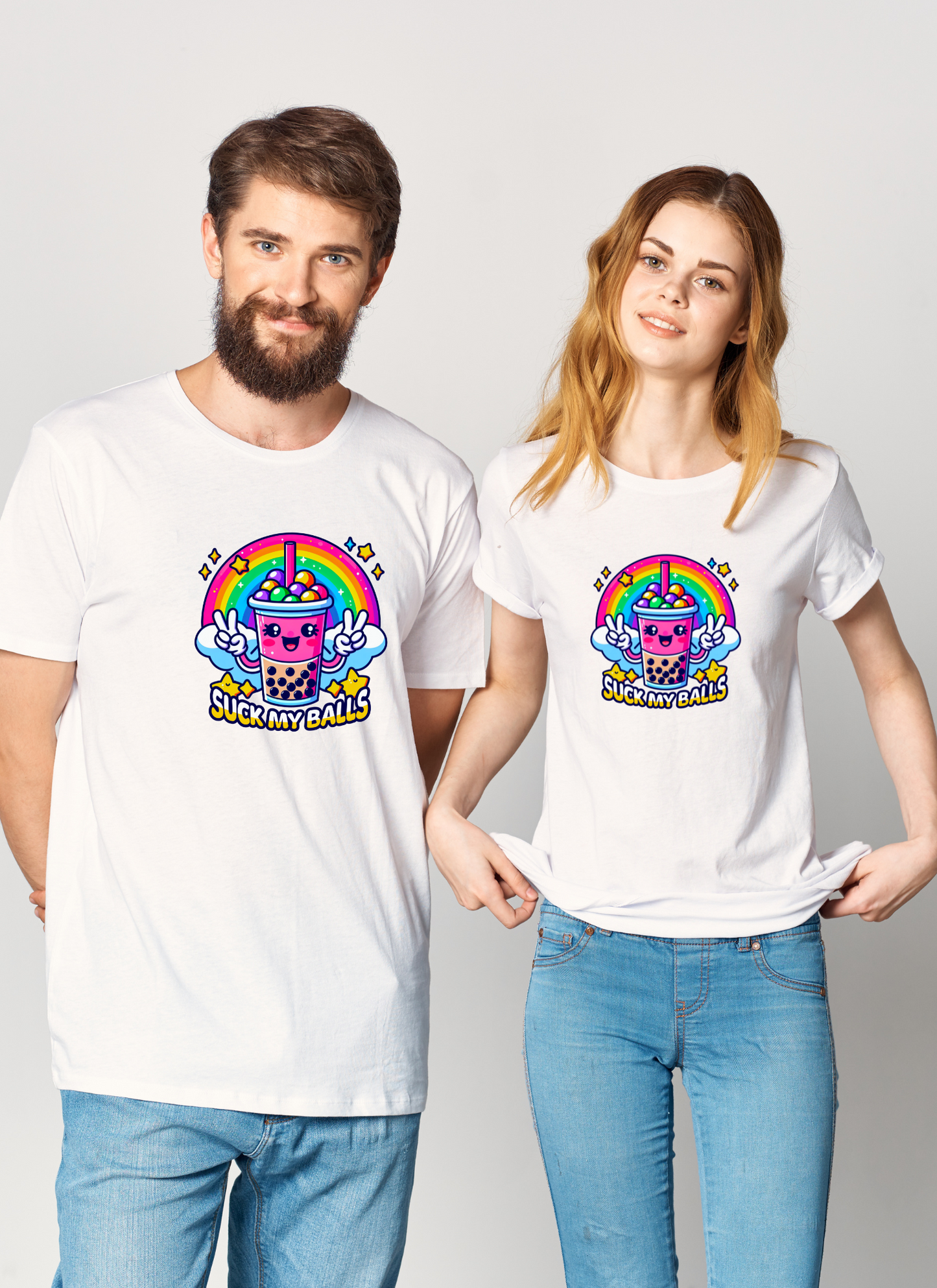 Camiseta Chupa Mis Bolas Boba Cup