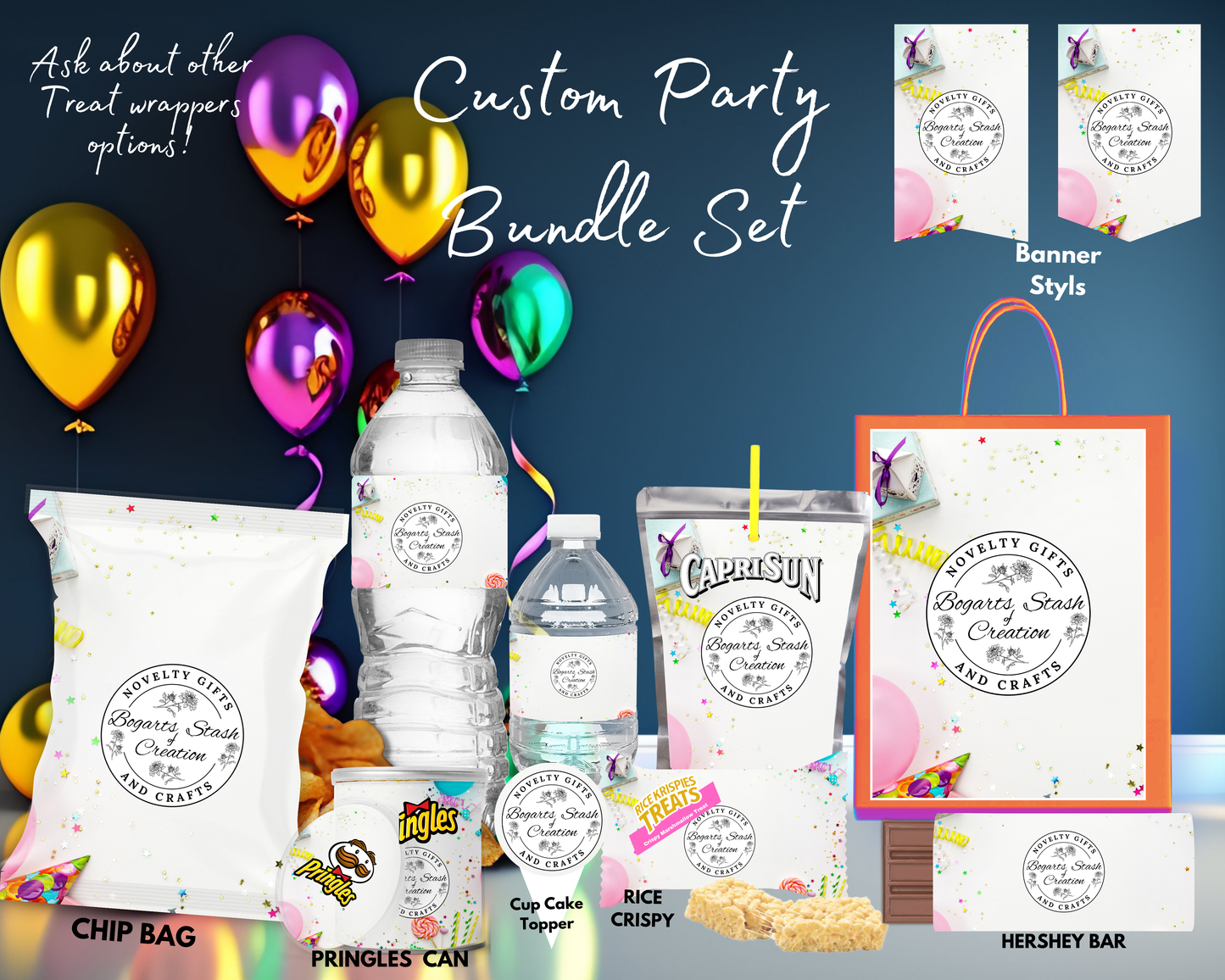 Custom Party Favor Bundle Pack