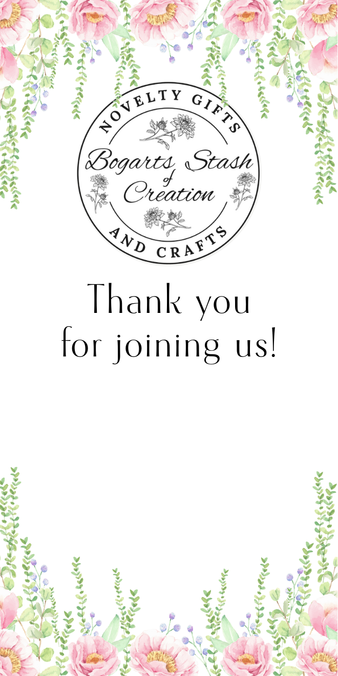 Custom Party Thank You Tag  & Gift Bag
