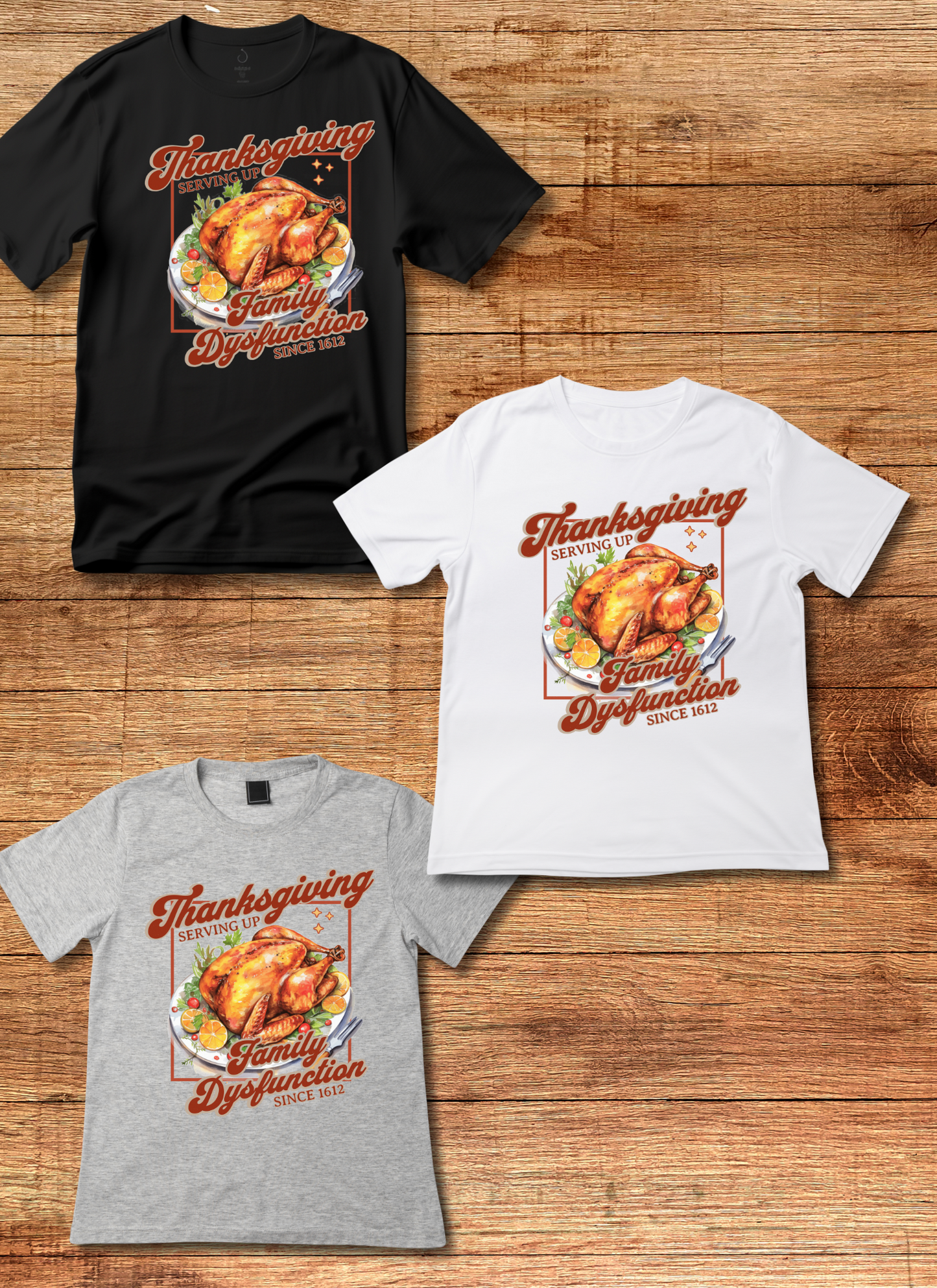 Thanksgiving Family Dysfunction Digital Design