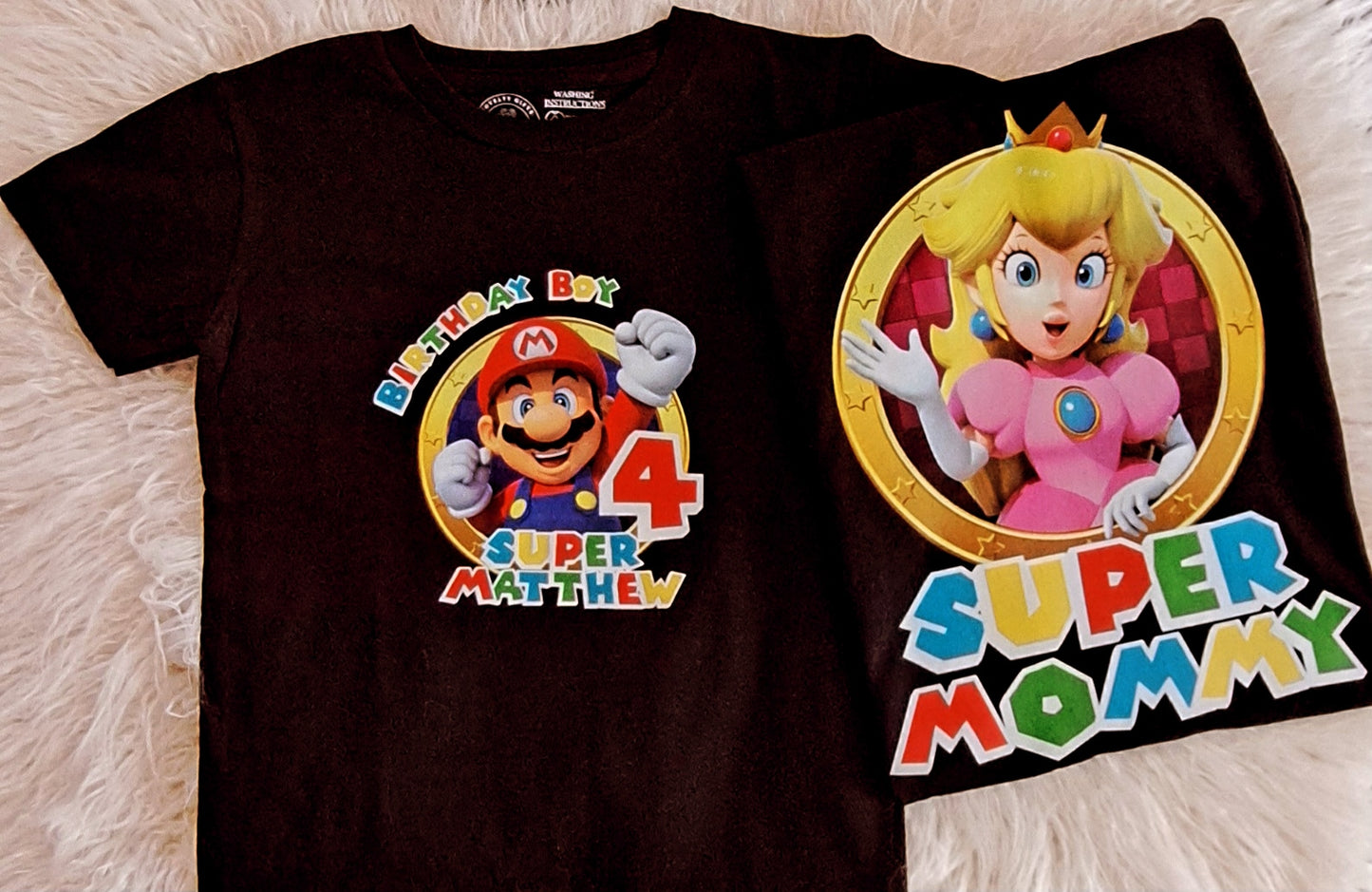Mario Brother Shirt Set