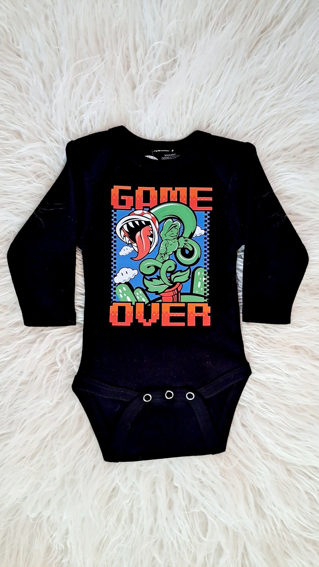 Gameover Newborn Onesie