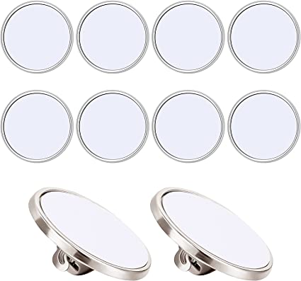 Hazlo personal Botones de pin personalizados en blanco