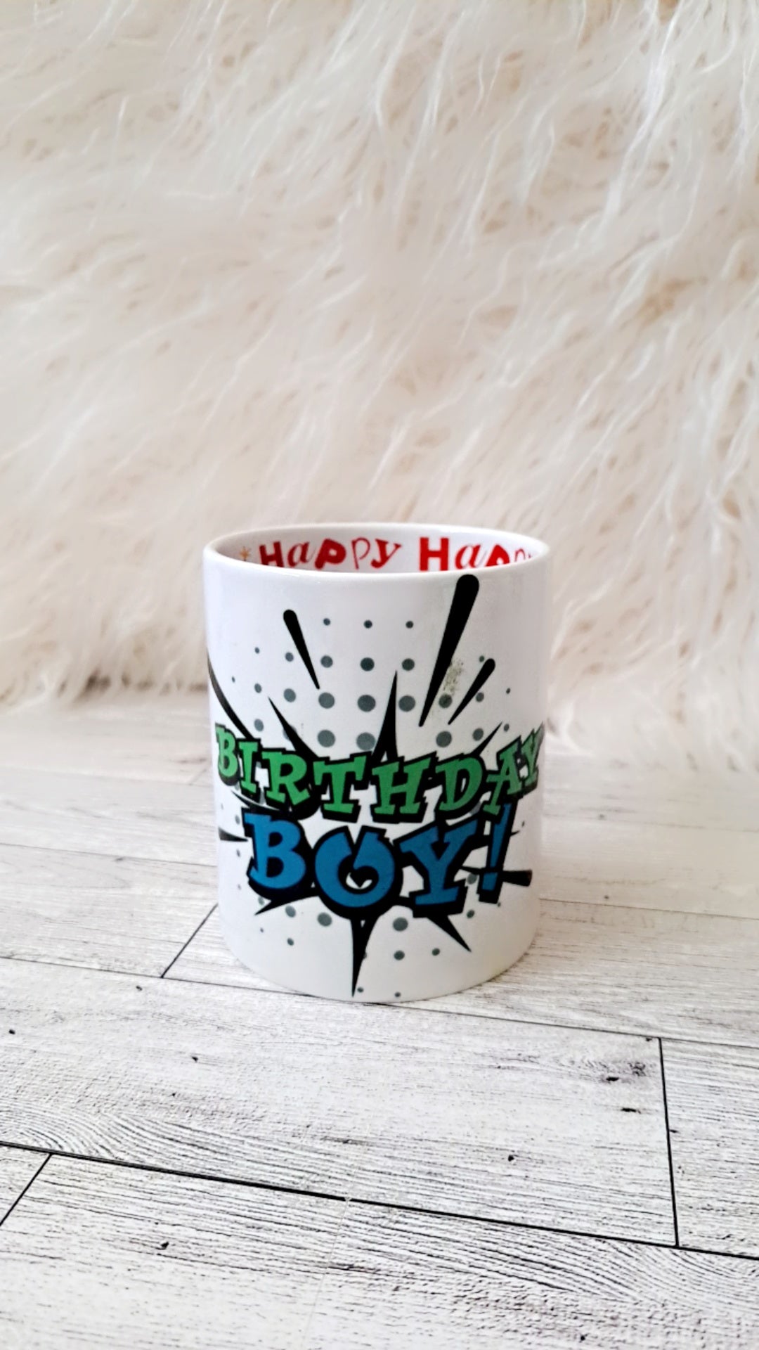 Custom Happy Birthday Mug