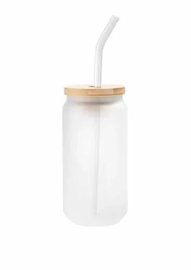 Taza de vidrio en blanco Make It Personal