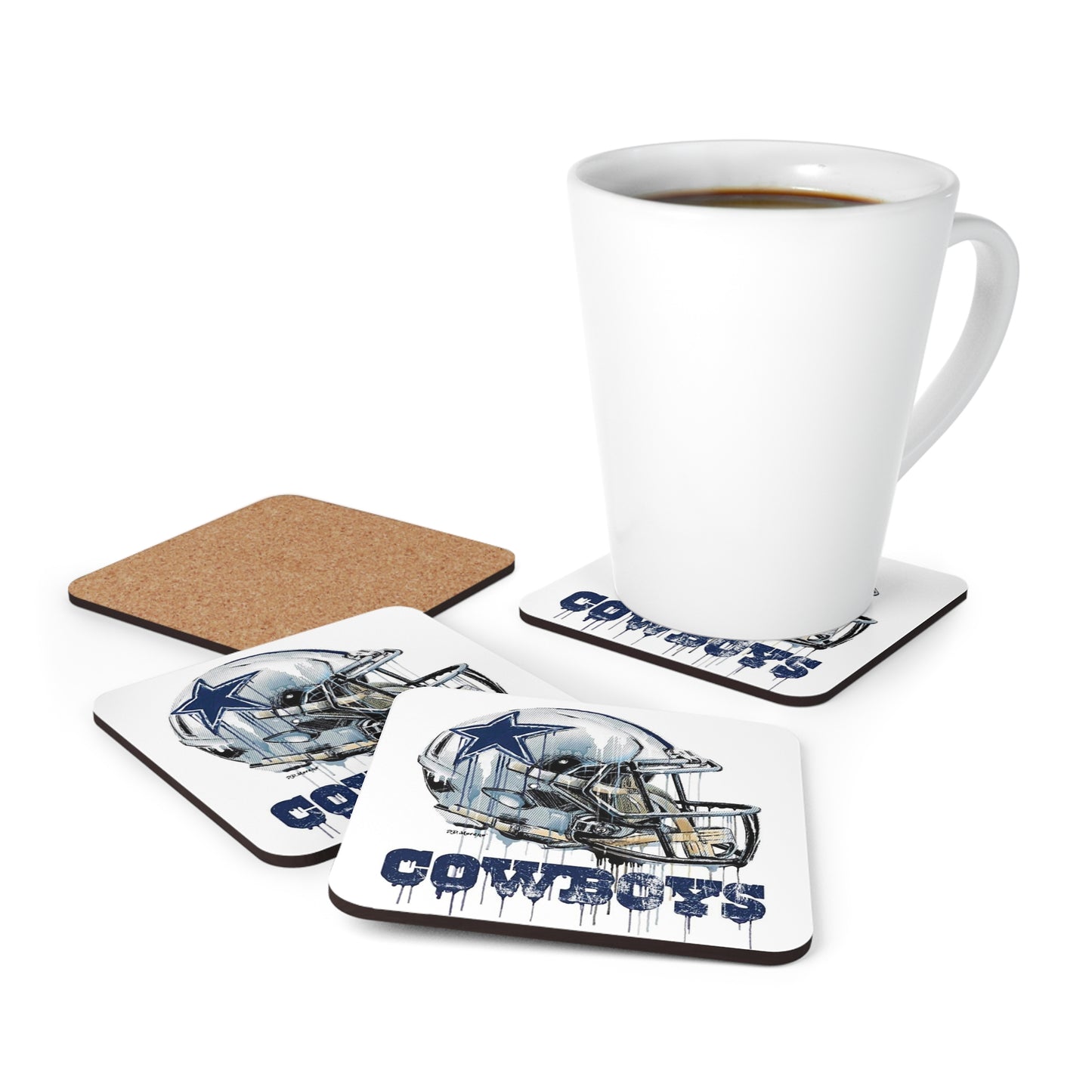 C Boys Corkwood Coaster Set