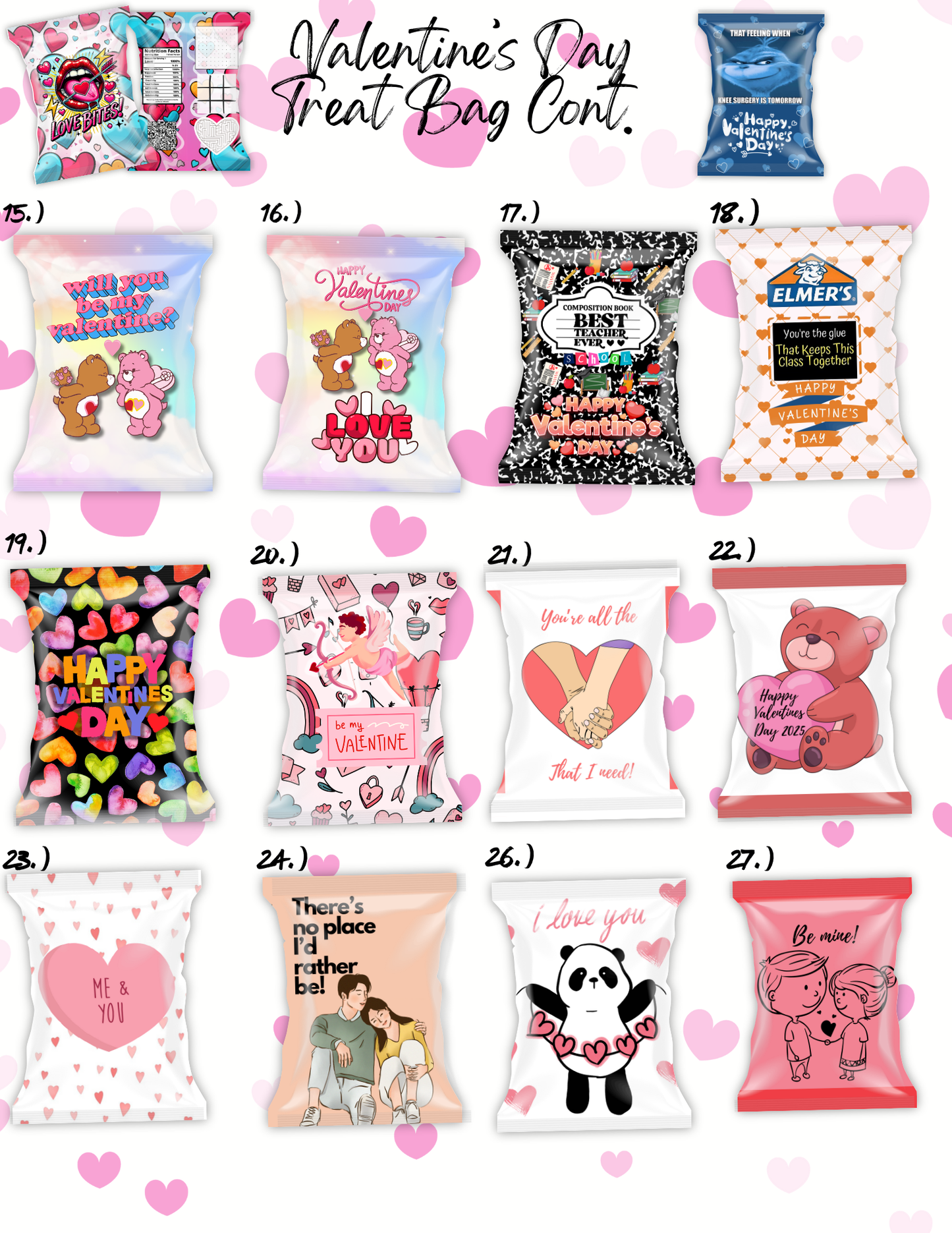 Valentine's Day Treat Bag's