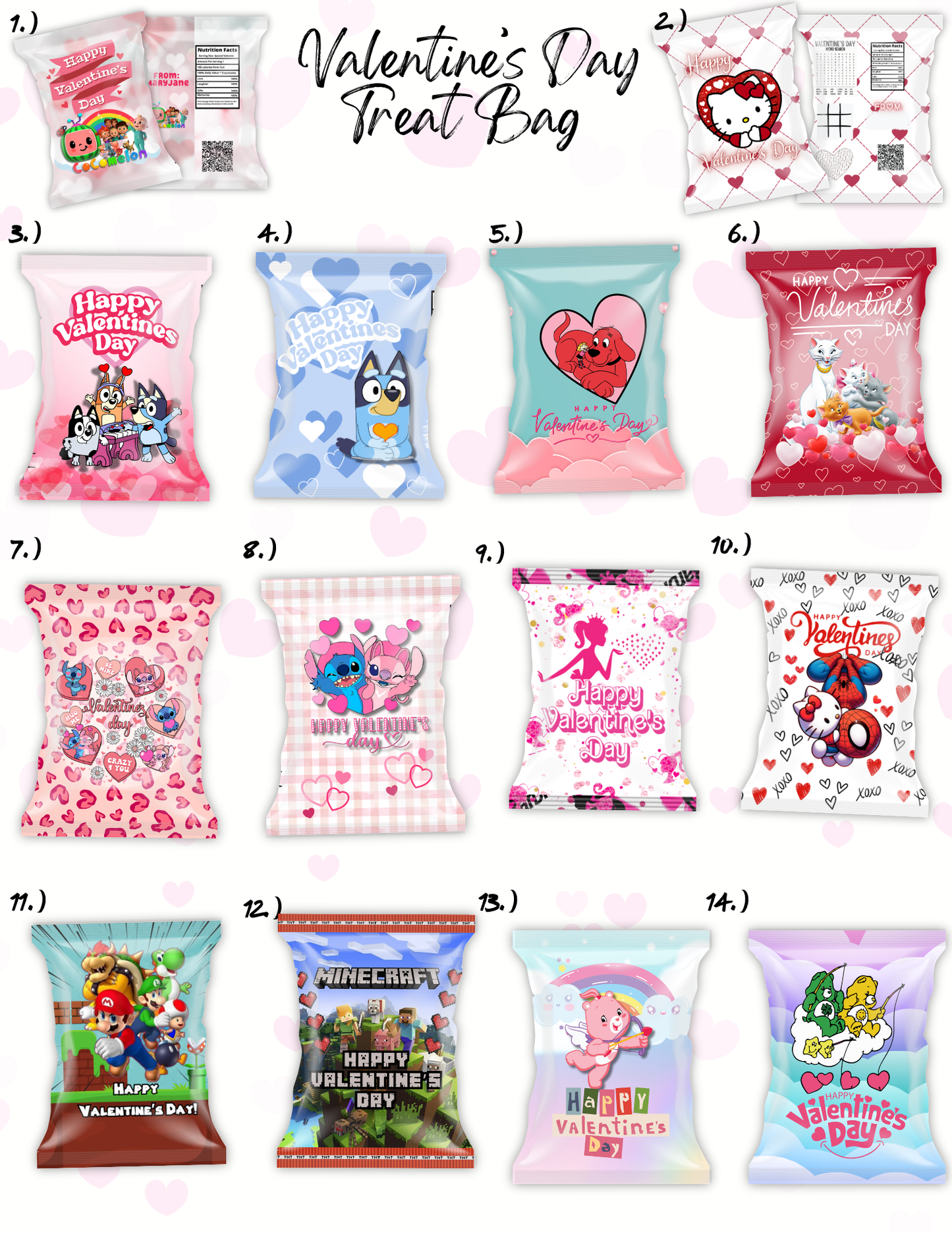 Valentine's Day Treat Bag's