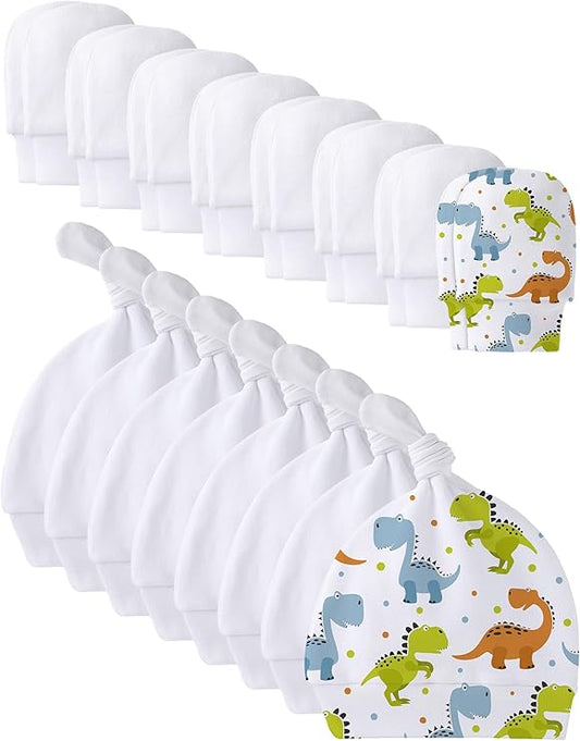 Custom Baby Hat & Mitten Set