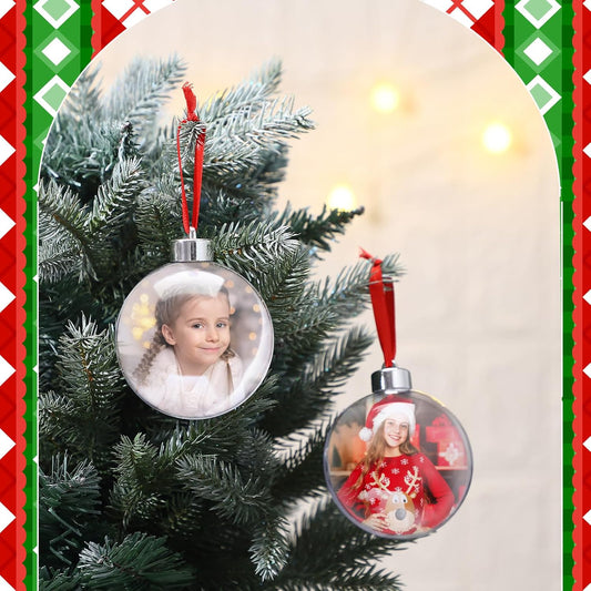 Christmas Photo Ornament Ball