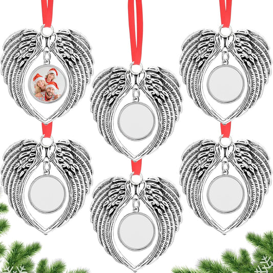 Angel Wings Christmas Ornament