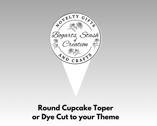 Custom Cupcake Toper