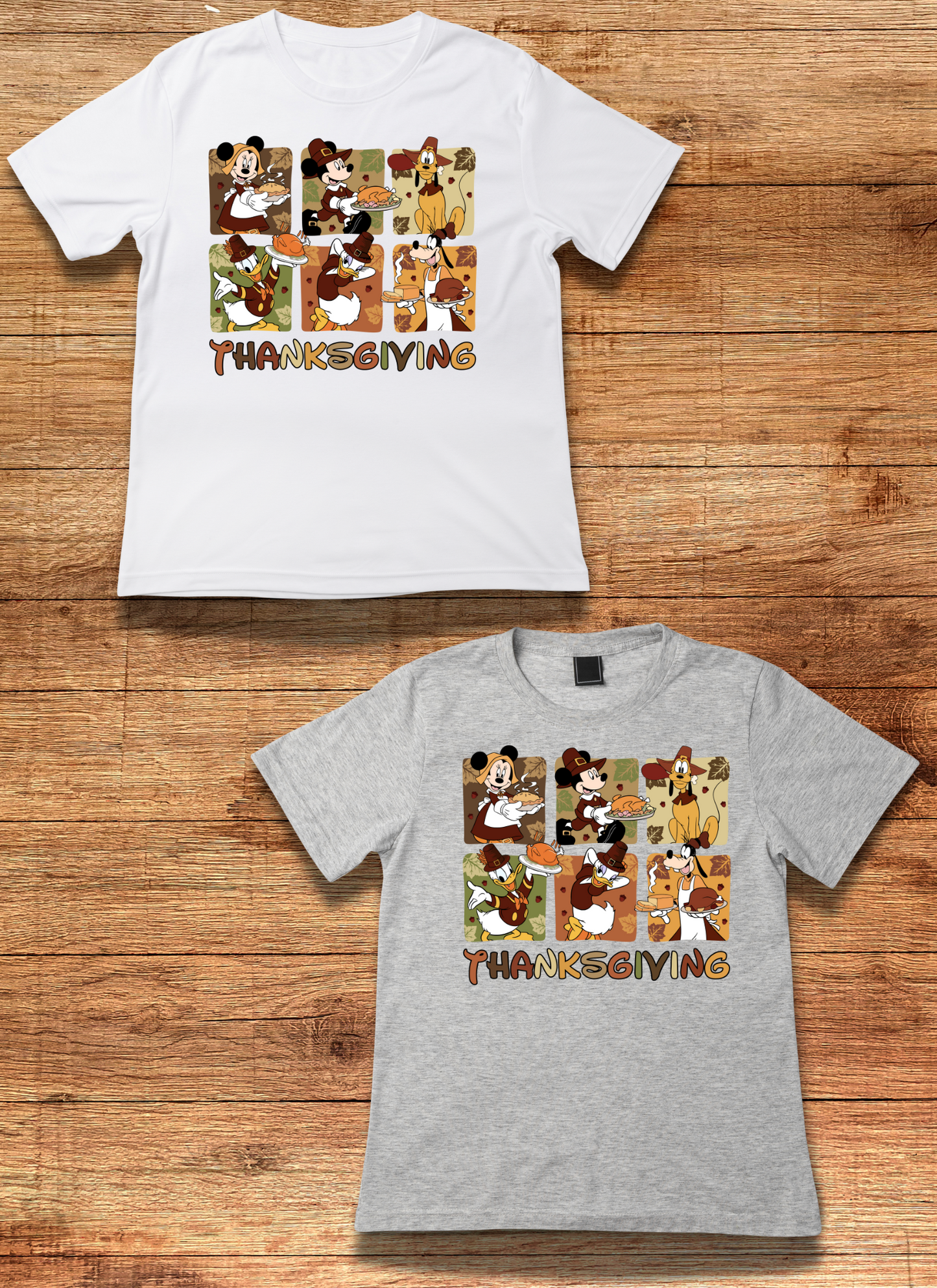 M & Friends Thanksgiving Adult Tee