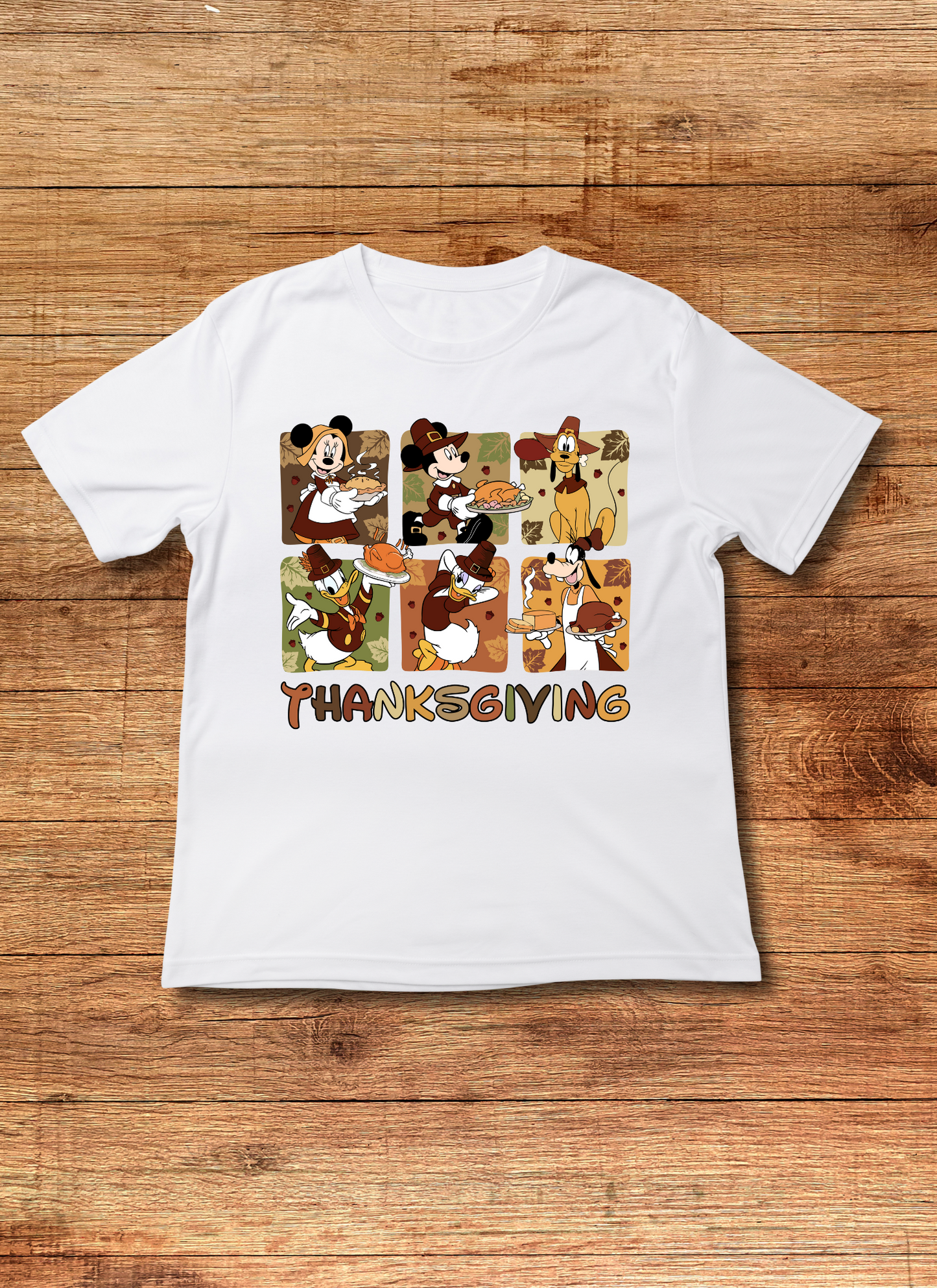 M & Friends Thanksgiving Adult Tee