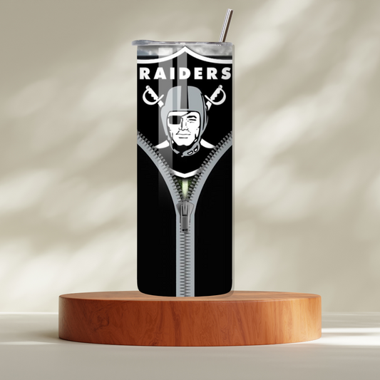 Raider Zipper 20oz Tumbler