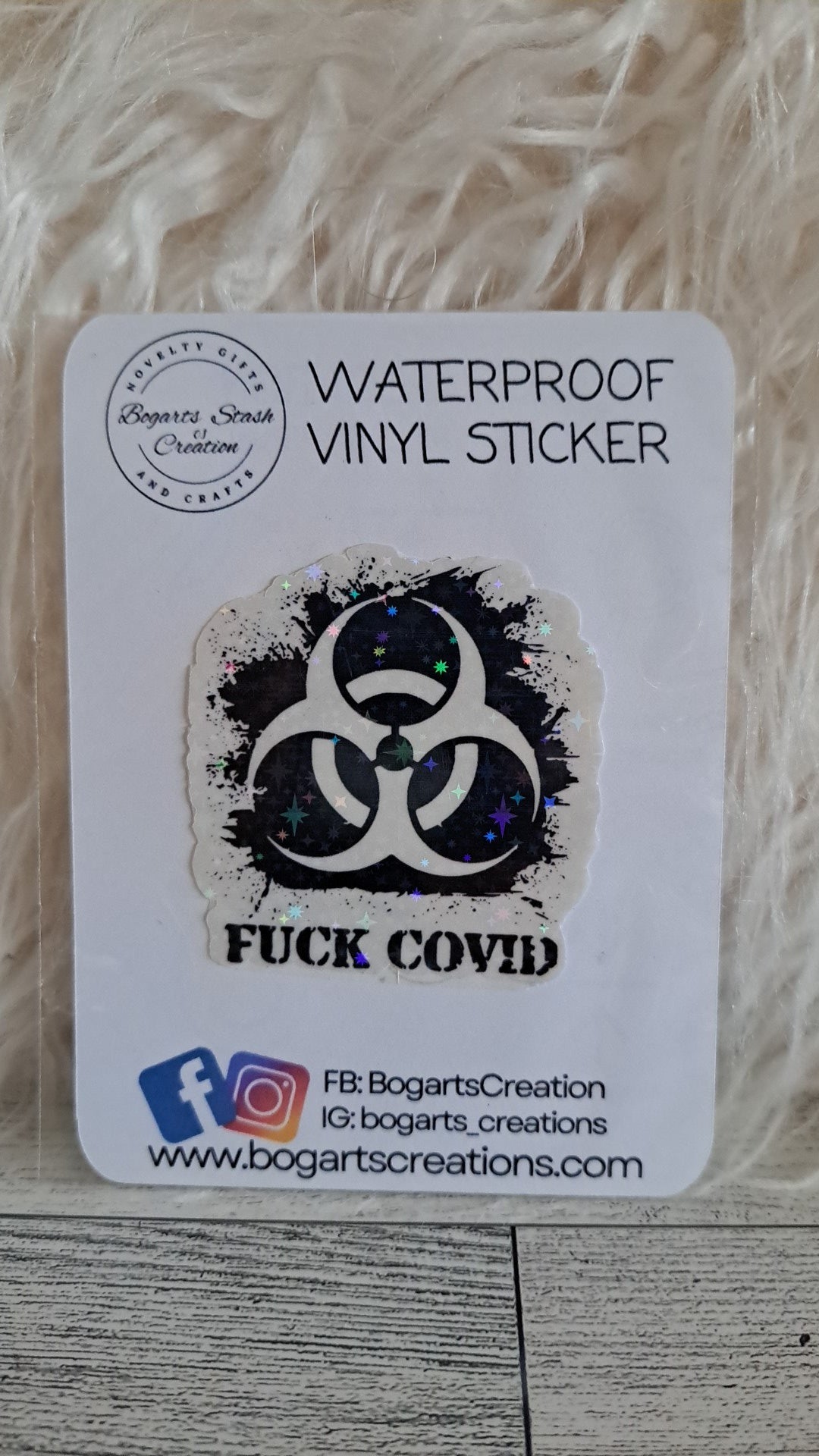 F*ck Covid Sticker