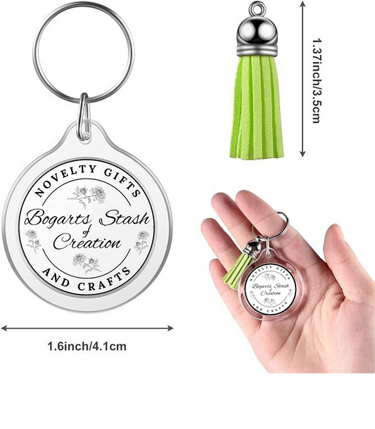 NFC Digital Business Card Keychain