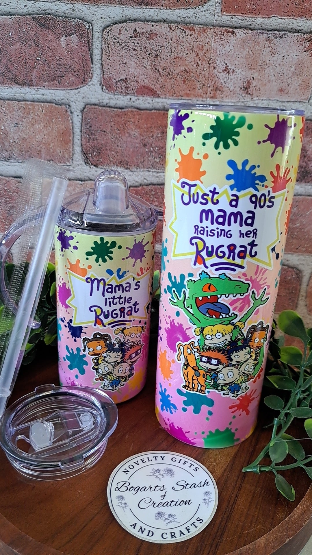 90's Mama & Mini Tumbler Set