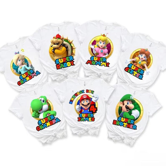 Mario Brother Shirt Set